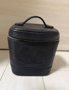 CHANEL シャネル ココマーク キャビアスキン バニティバッグ ブラックのサムネイル