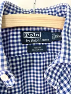 Polo by Ralph Lauren チェック柄長袖シャツ 15/M
