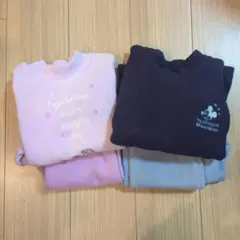 ユニクロ　フリースパジャマ　女の子120　男の子130　セット