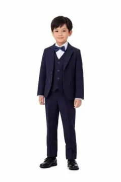 男の子 フォーマルスーツ 卒業式 発表会ネイビーXF.010422-160 - メルカリ