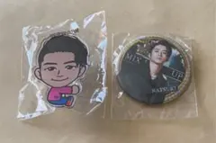 澤本夏輝　フラグストラップ、缶バッジ