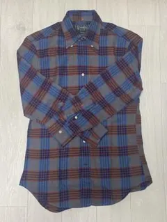 GITMAN BROS ボタンダウン　チェックシャツ　ネルシャツ