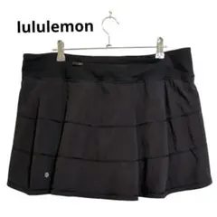 ルルレモン スコート 3L 黒 lululemon ブラック テニス ゴルフのサムネイル