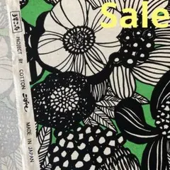 【特価】コットンこばやし　う早この布　北欧風　花柄　人気の定番柄　A