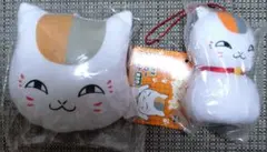 夏目友人帳　ニャンコ先生　ぬいぐるみコインケース　フィンガーパペット　指人形