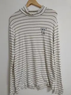 PEARLY GATES ストライプ ハイネックシャツ サイズ5