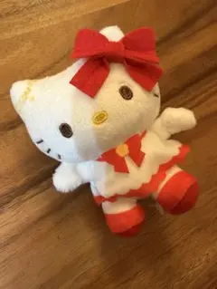 ハローキティ ぬいぐるみマスコット キーホルダー