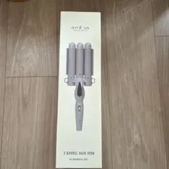 eminnie様専用 ヘアアイロン and us スリコ　3COINS ウェーブ