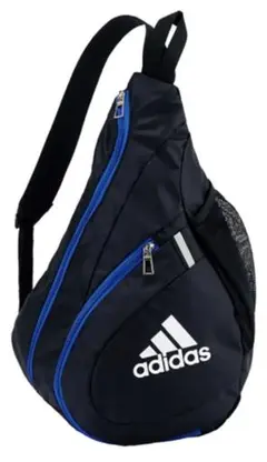 ☆極美品☆adidas ボール用バック　ワンショルダー ブラック/ブルー