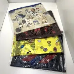 Pixar ハッピーくじ J賞 フラットポーチ 4種セット