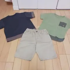 Tシャツ 120サイズ 2枚 .半ズボン130サイズ 1枚のサムネイル