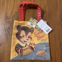 未使用 レトロ ミニバッグ スウィーティベア柄