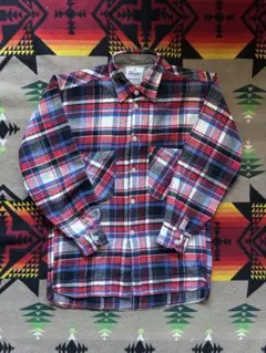 60s ヴィンテージ チェック ネルシャツ 古着