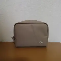 キタムラ　ポーチ　ベージュ