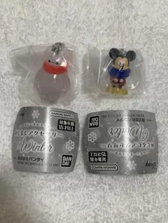 ガチャガチャ　ディズニーめじるしアクセサリー　２種セット