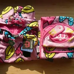 新品・未使用☆ベビードールロンパース・おくるみ・スタイセット