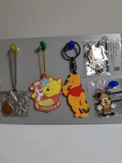 ディズニー関連キーホルダー5品