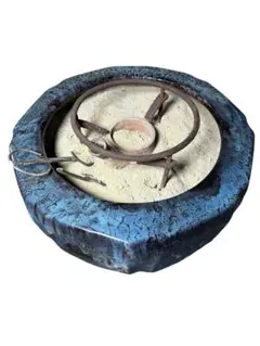 瀬戸 瑠璃釉 植木鉢 珍品 骨董 - メルカリ