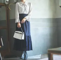 PROPORTION BODYDRESSING スクエアレースマーメイドスカートのサムネイル
