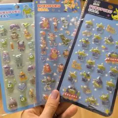 ぷくぷくシール３点セット