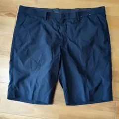 美品☆ユニクロ 感動ショートパンツ☆ネイビー XL