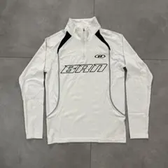 BORN TO WIN BRN ホワイト長袖ジャージ