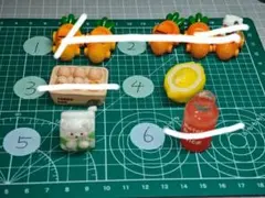 オレンジミニカーセット