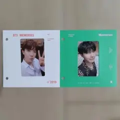 BTS MEMORIES 2020 2019 トレカ　J-hope