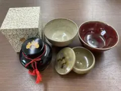 達磨入れ子椀 5客セット 漆器 縁起物 - メルカリ
