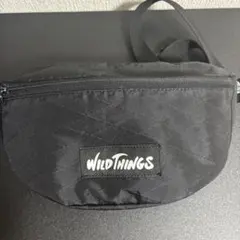 WILD THINGS ブラックショルダーバッグのサムネイル