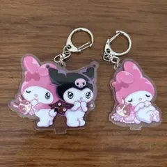 マイメロディ クロミ 宇佐美 アクリルキーホルダー 2個セット