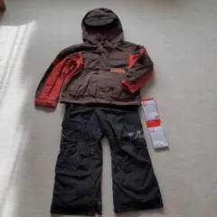 バートン　BURTON　スノーボードウエアとグローブ　子供用XS 120