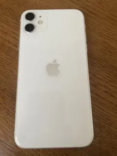iPhone11 128GB 本体 ホワイト ケース付き ジャンク品