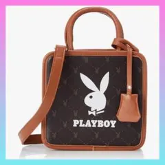 PLAYBOY プレイボーイ ショルダーバッグ PL-SD37 ブラウン バッグ