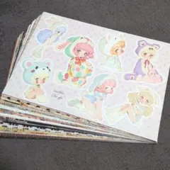 コラージュペーパー50枚/デザインペーパー/おすそ分けファイル/まとめ