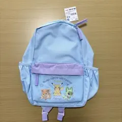 ポケモン　ピカチュウ　子供用リュック　水色　ライトブルーのサムネイル