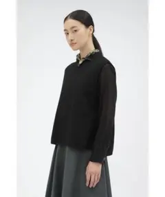 【定価22000円】24AW FELTED DRY WOOL ニットベスト 美品