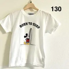 SURF MICKEY サーフ　ミッキー　Tシャツ　130 白