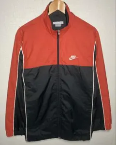 NIKE・ナイロンジャケット・ブラック×レッド・L