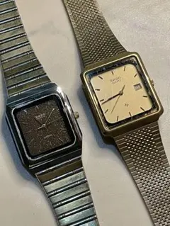RADO ラドー DIASTAR ダイヤスター レトロ　スクエア　ゴールド