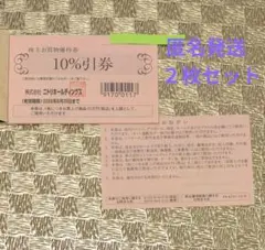 【２枚セット】ニトリホールディングス 10%引券
