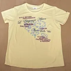 ellesse レディース 半袖Tシャツ イエローのサムネイル