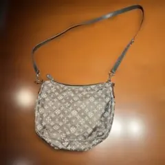 ラシットショルダーバッググレー