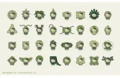 大阪関西万博　日本館　藻キティ　シークレットピンバッジ　コンプリート　32種類