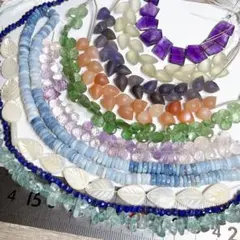 h*g様 クリスマスセール✨天然石ビーズの豪華なセットh32