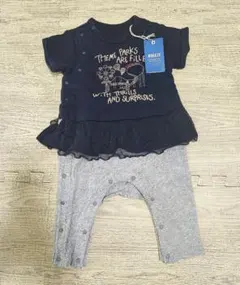 新品未使用＊BREEZE ブリーズ＊ロンパース綿100%＊半袖＊70cm