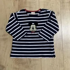 pett main ミッキーマウス 長袖Tシャツ