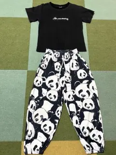 PANDA Tシャツ パンツ セットアップ