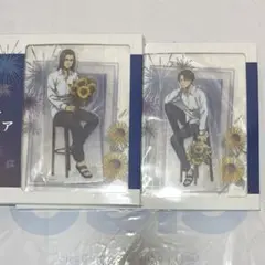 進撃の巨人 ビッグジオラマアクリルフィギュア 向日葵ver 2種セット