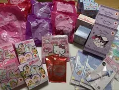 い*く様 マクドナルド モスバーガー かわいい系オモチャ大量まとめ売り